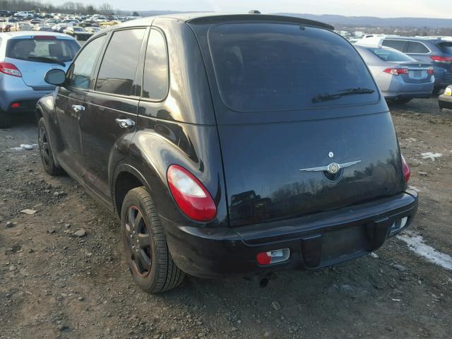 3A4FY48B86T360378 - 2006 CHRYSLER PT CRUISER BLACK photo 3