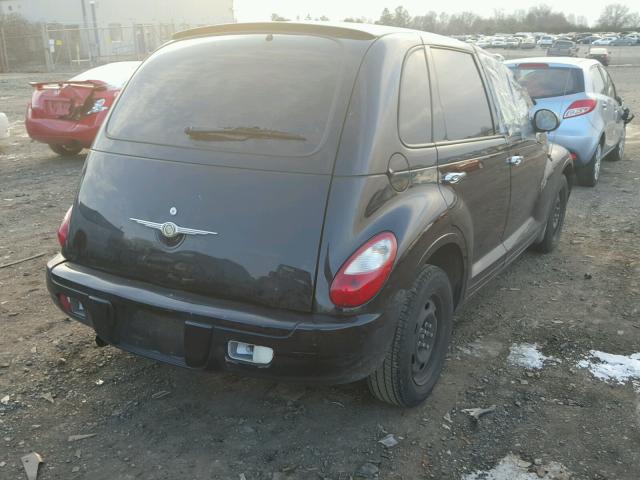 3A4FY48B86T360378 - 2006 CHRYSLER PT CRUISER BLACK photo 4