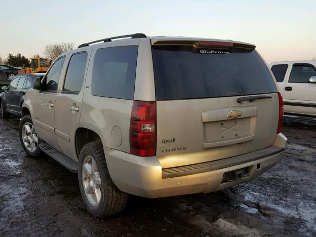 1GNFK13037R133113 - 2007 CHEVROLET TAHOE K150 TAN photo 3