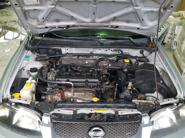 3N1AB51D02L715074 - 2002 NISSAN SENTRA SE- SILVER photo 7