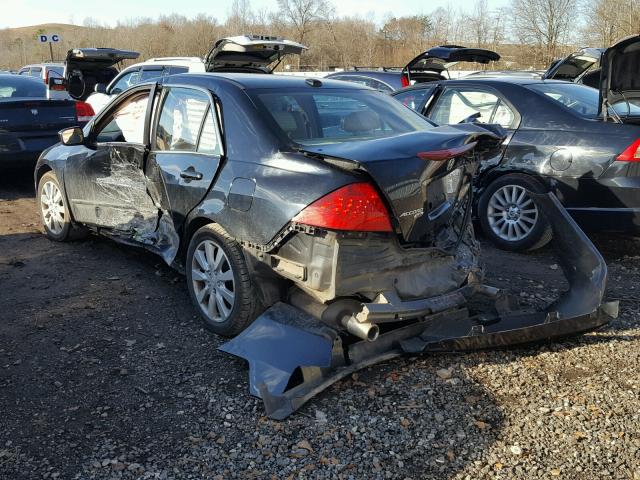 1HGCM66856A057073 - 2006 HONDA ACCORD EX BLACK photo 3