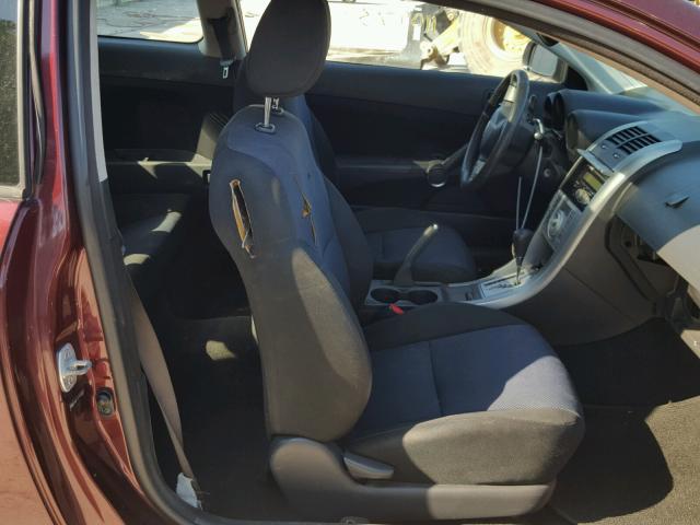 JTKDE177370204466 - 2007 TOYOTA SCION TC 栗色 照片 5
