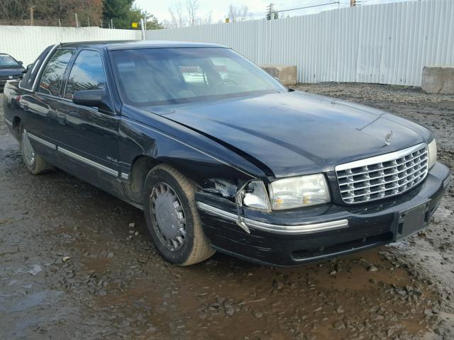 1G6KD54Y1VU276569 - 1997 CADILLAC DEVILLE BLACK photo 1