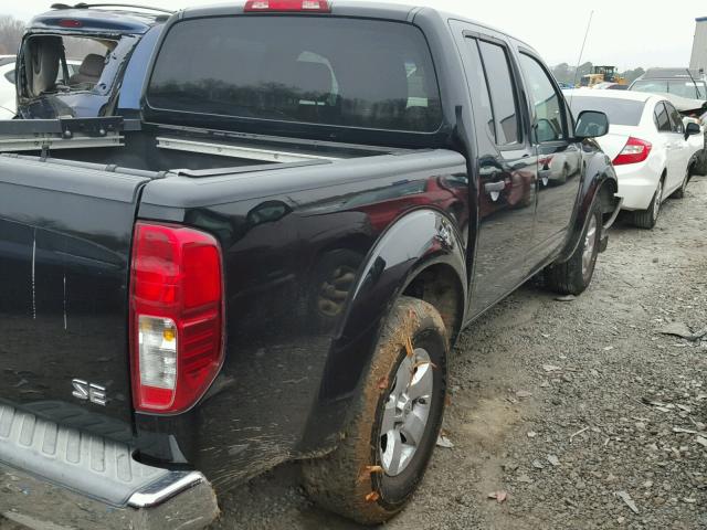 1N6AD07U99C403520 - 2009 NISSAN FRONTIER C BLACK photo 4