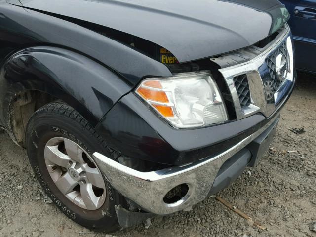 1N6AD07U99C403520 - 2009 NISSAN FRONTIER C BLACK photo 9