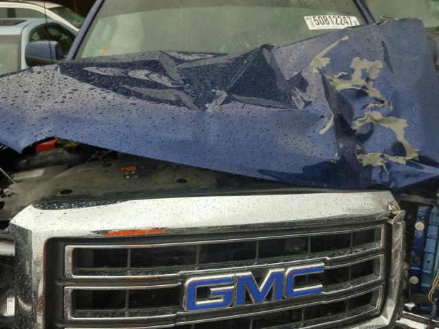 3GTU2UEC1EG324843 - 2014 GMC SIERRA K15 BLUE photo 7