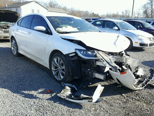 1C3CCCBB2FN526960 - 2015 CHRYSLER 200 S WHITE photo 1