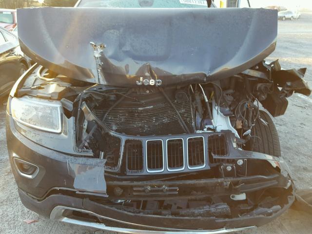 1C4RJFBG9EC134643 - 2014 JEEP GRAND CHER GRAY photo 7