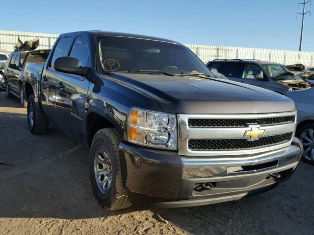 3GCRKSEA5AG186551 - 2010 CHEVROLET SILVERADO GRAY photo 1