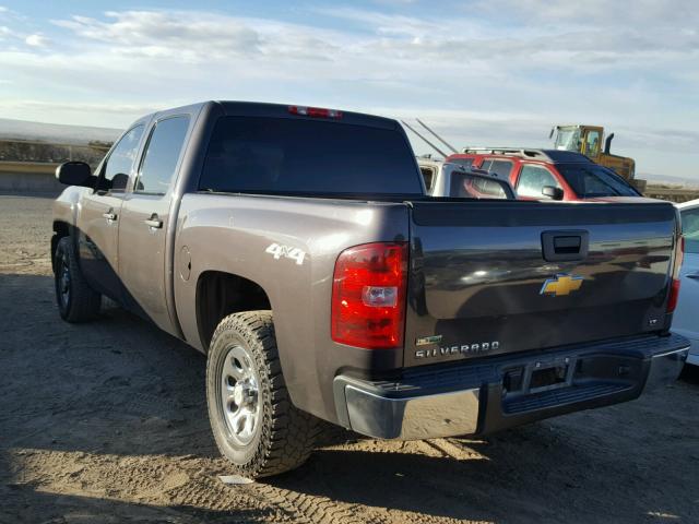 3GCRKSEA5AG186551 - 2010 CHEVROLET SILVERADO GRAY photo 3