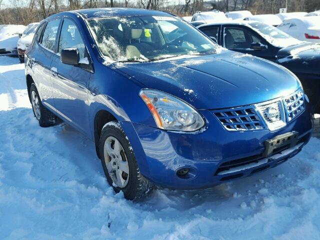 JN8AS58V68W106347 - 2008 NISSAN ROGUE S BLUE photo 1