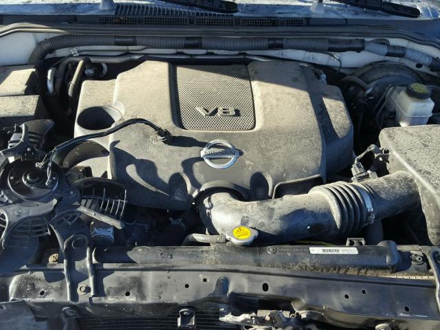 5N1BR18A78C639841 - 2008 NISSAN PATHFINDER WHITE photo 7