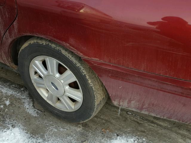 1FAFP56S14A142942 - 2004 FORD TAURUS SEL MAROON photo 10