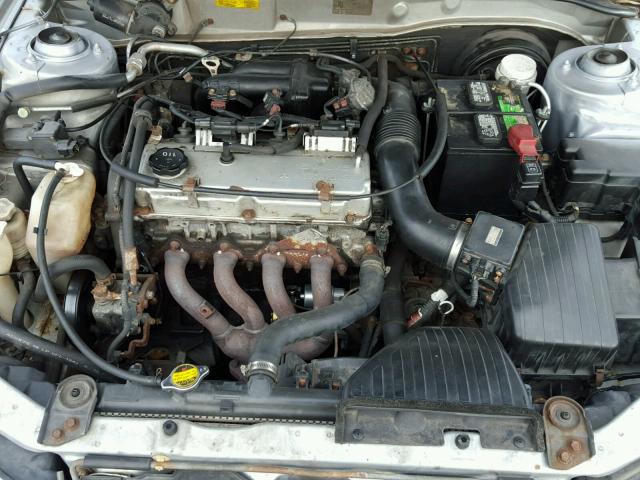 4A3AA46G1YE101122 - 2000 MITSUBISHI GALANT ES SILVER photo 7