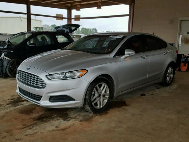 1FA6P0H71E5376259 - 2014 FORD FUSION SE SILVER photo 2