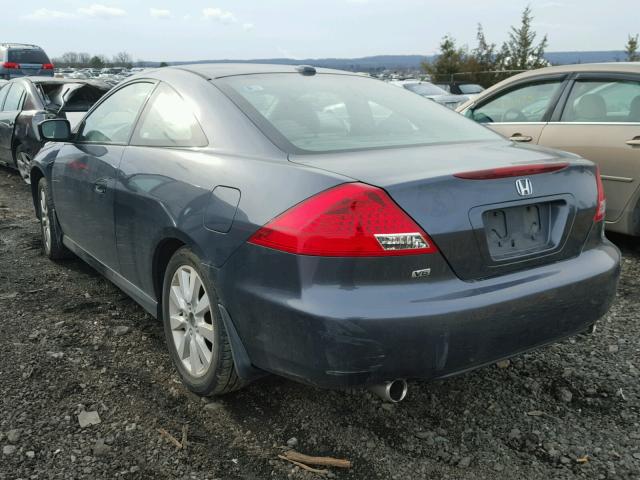 1HGCM82626A005738 - 2006 HONDA ACCORD EX GRAY photo 3