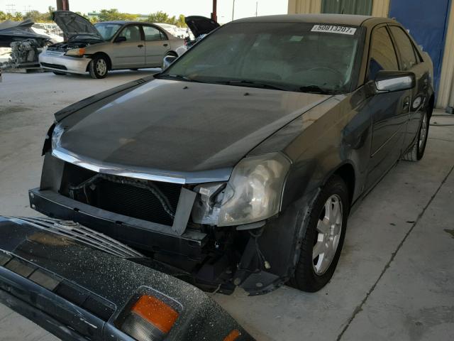 1G6DM57T470112249 - 2007 CADILLAC CTS GRAY photo 2