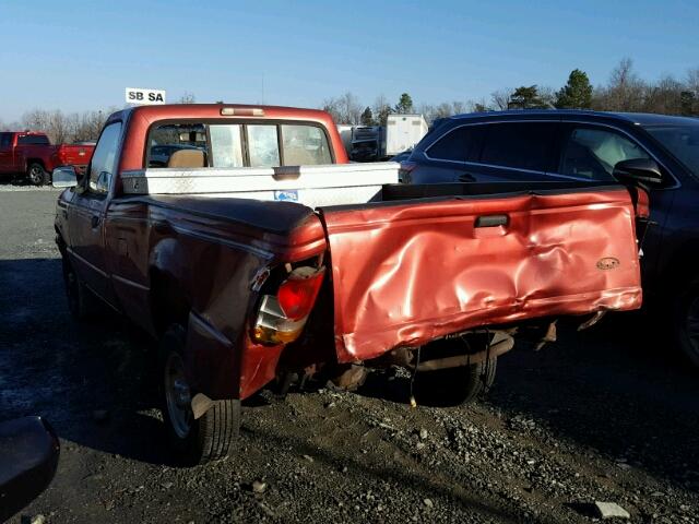 1FTCR10A6VUB67271 - 1997 FORD RANGER RED photo 3