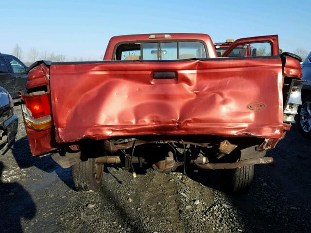 1FTCR10A6VUB67271 - 1997 FORD RANGER RED photo 9