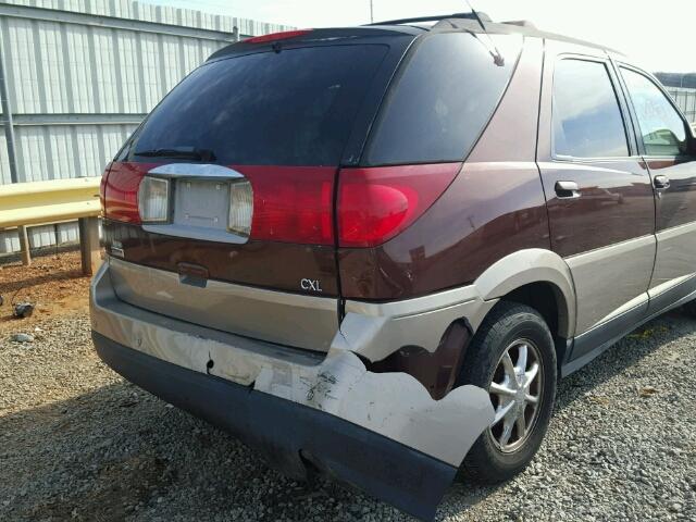 3G5DB03E42S507540 - 2002 BUICK RENDEZVOUS BURGUNDY photo 9