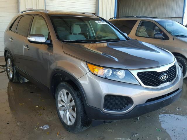 5XYKT4A29BG102160 - 2011 KIA SORENTO BA GRAY photo 1