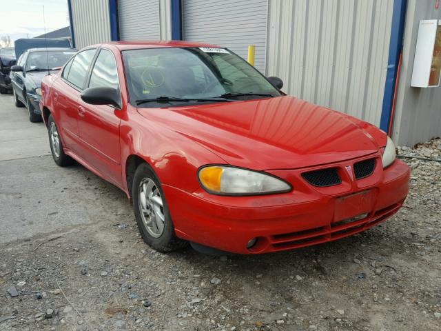 1G2NE52F84C248155 - 2004 PONTIAC GRAND AM S RED photo 1