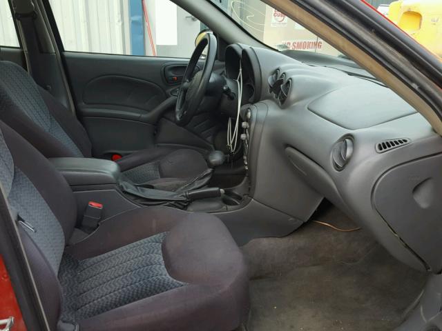 1G2NE52F84C248155 - 2004 PONTIAC GRAND AM S 红色 照片 5