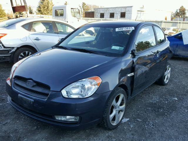 KMHCN36CX7U052428 - 2007 HYUNDAI ACCENT SE GRAY photo 2