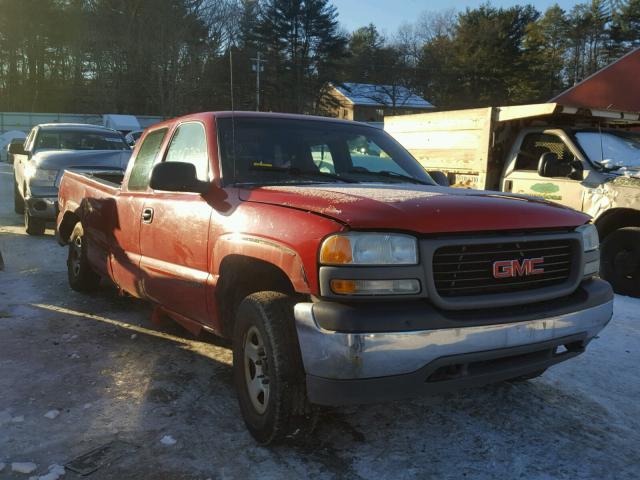 1GTEK19V2XE544792 - 1999 GMC NEW SIERRA RED photo 1