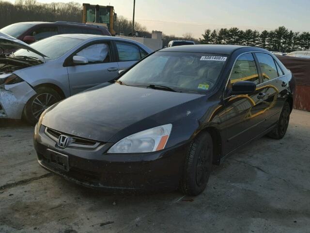 1HGCM56373A032623 - 2003 HONDA ACCORD LX BLACK photo 2