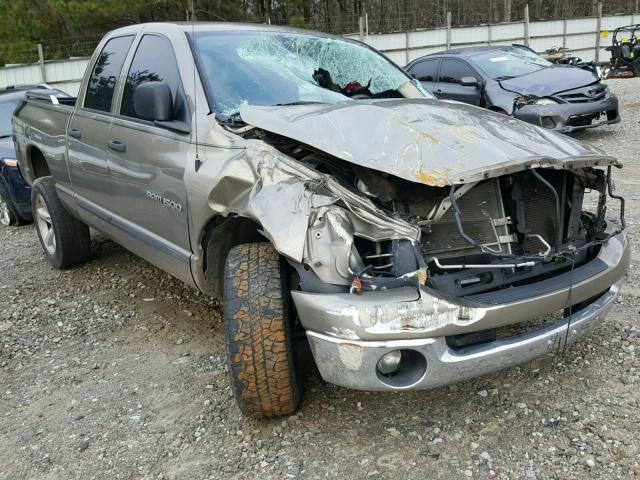 1D7HA18P07S141761 - 2007 DODGE RAM 1500 S TAN photo 1