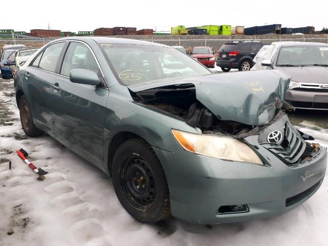 4T1BE46K57U530523 - 2007 TOYOTA CAMRY NEW GREEN photo 1