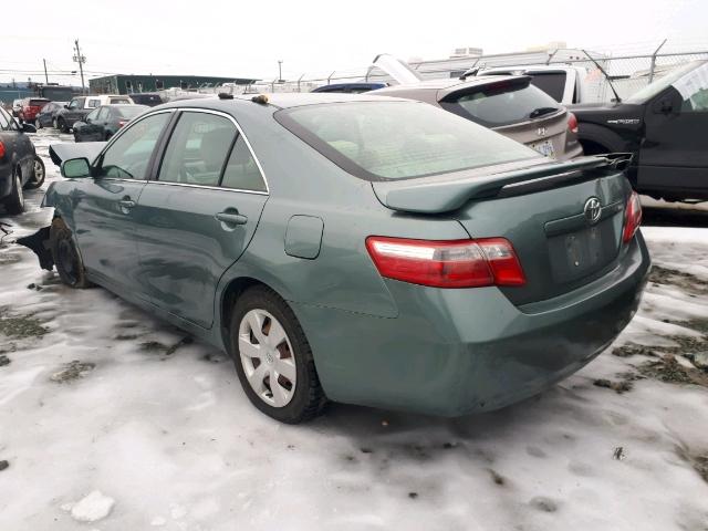 4T1BE46K57U530523 - 2007 TOYOTA CAMRY NEW GREEN photo 3