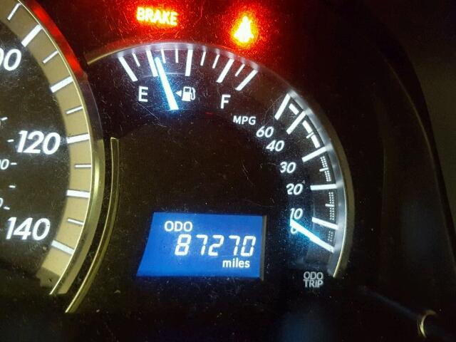 4T1BF1FK2DU285624 - 2013 TOYOTA CAMRY L შავი ფოტო 8