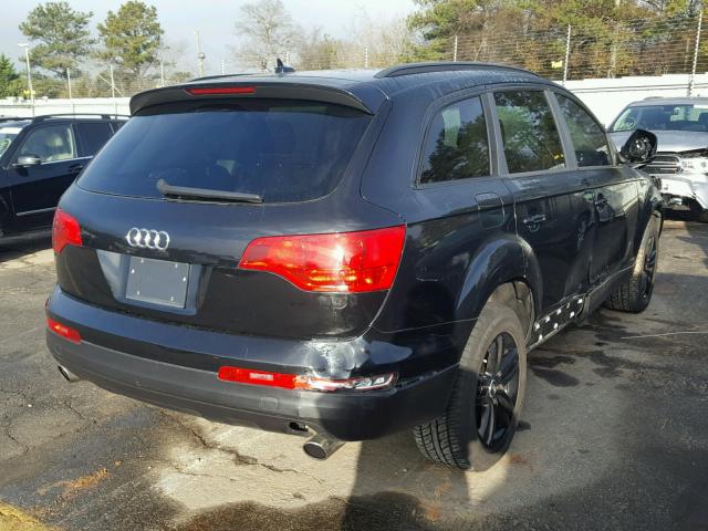 WA1AY74L58D017594 - 2008 AUDI Q7 3.6 QUA BLACK photo 4