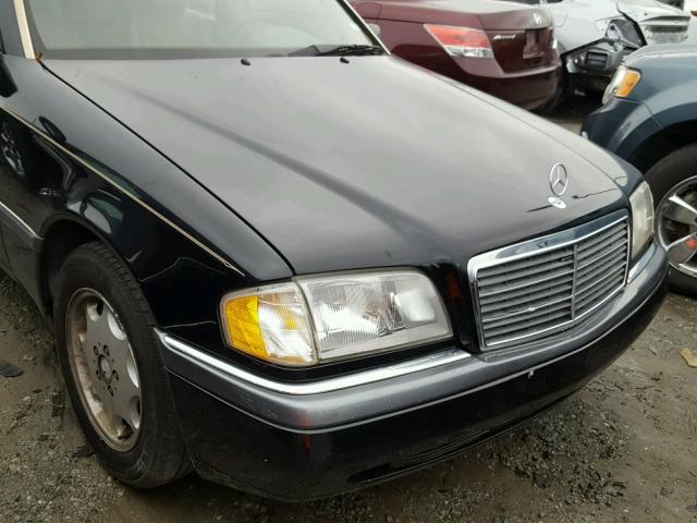 WDBHA28E7RF026115 - 1994 MERCEDES-BENZ C 280 BLACK photo 9