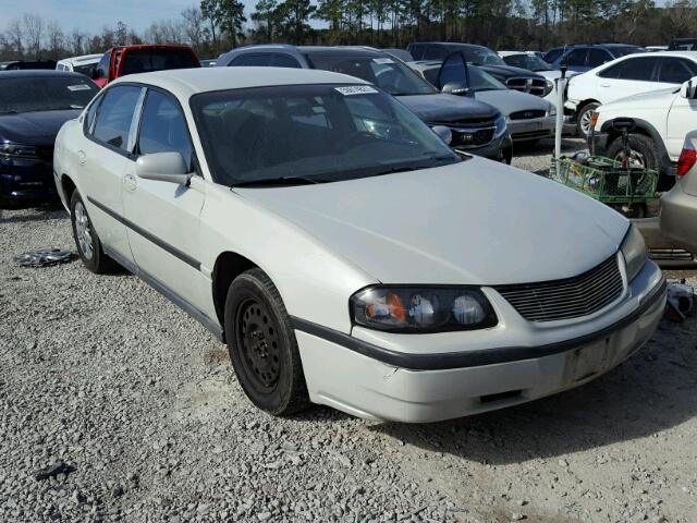 2G1WF52E939328017 - 2003 CHEVROLET IMPALA WHITE photo 1