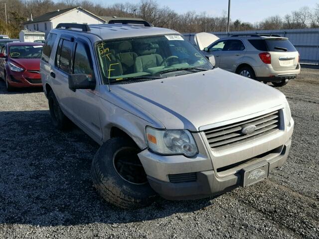 1FMEU72EX6UB11356 - 2006 FORD EXPLORER X SILVER photo 1