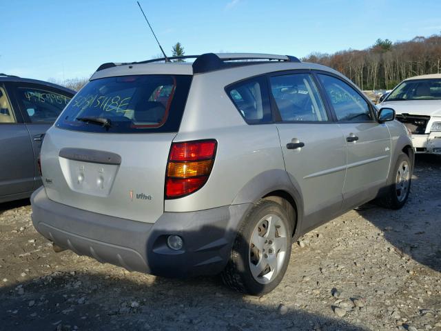 5Y2SL62843Z463622 - 2003 PONTIAC VIBE SILVER photo 4