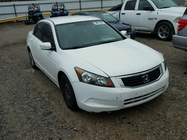 JHMCP26359C008403 - 2009 HONDA ACCORD LX WHITE photo 1