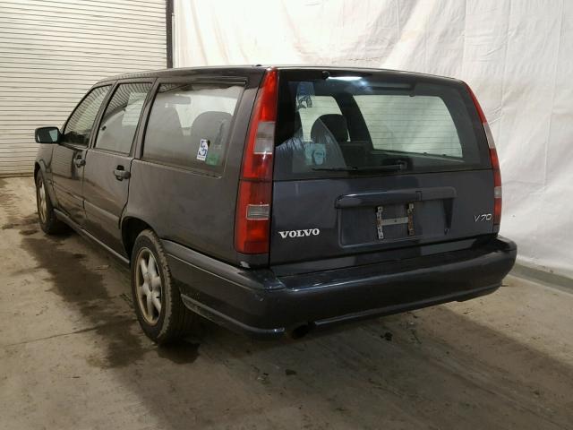 YV1LW5572W2470729 - 1998 VOLVO V70 BLACK photo 3