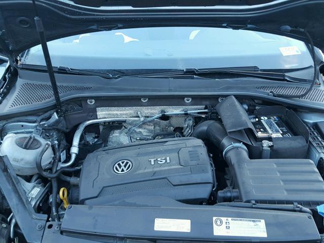 3VW217AU9HM021452 - 2017 VOLKSWAGEN GOLF S GRAY photo 7