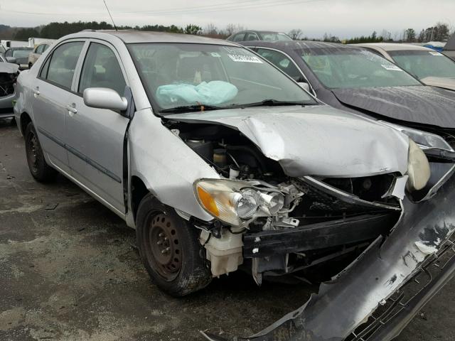 JTDBR32E270101642 - 2007 TOYOTA COROLLA CE SILVER photo 1