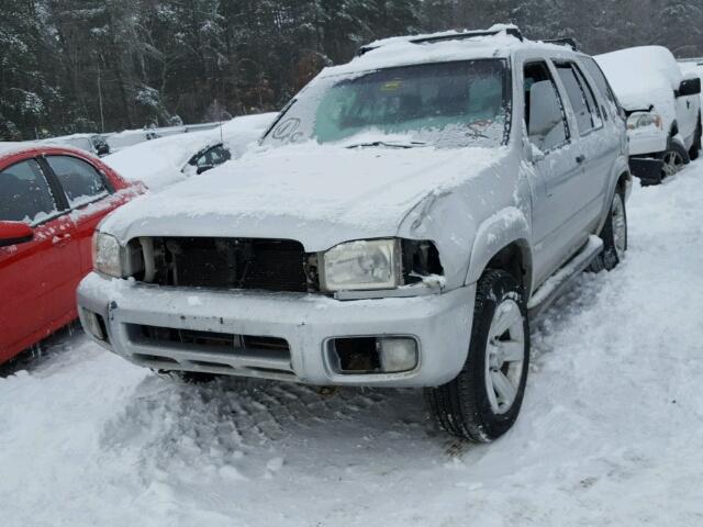 JN8DR09Y73W816872 - 2003 NISSAN PATHFINDER SILVER photo 2