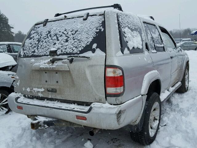 JN8DR09Y73W816872 - 2003 NISSAN PATHFINDER SILVER photo 4