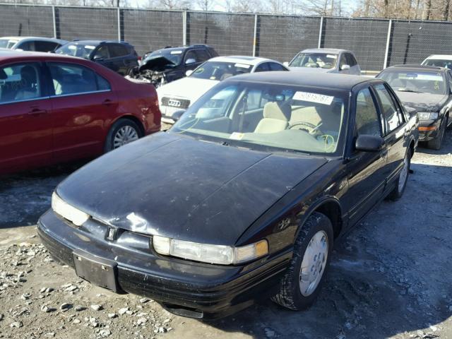 1G3WH52M0VF339569 - 1997 OLDSMOBILE CUTLASS SU BLACK photo 2