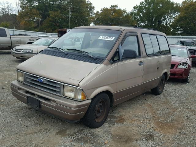 1FMCA11U6RZB11643 - 1994 FORD AEROSTAR BROWN photo 2