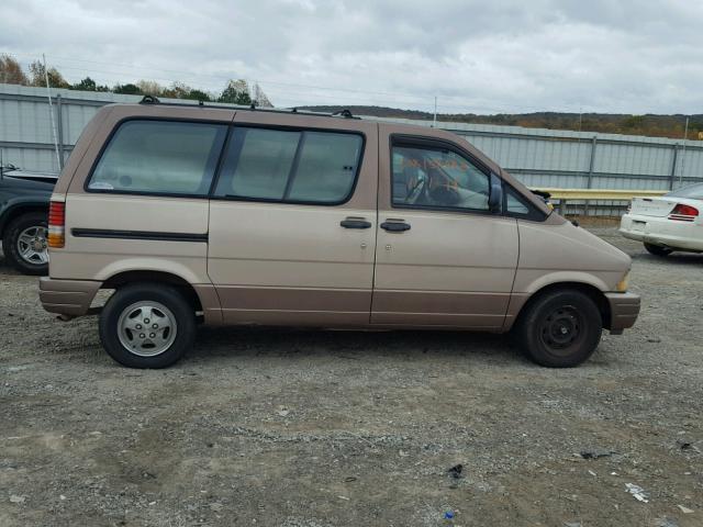 1FMCA11U6RZB11643 - 1994 FORD AEROSTAR BROWN photo 9