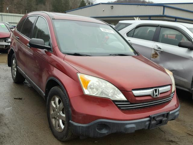 JHLRE48537C076050 - 2007 HONDA CR-V EX RED photo 1