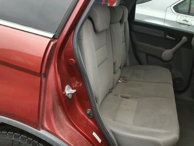 JHLRE48537C076050 - 2007 HONDA CR-V EX RED photo 6